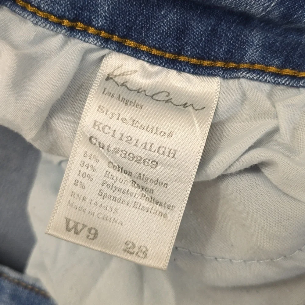 KANCAN Light Blue Denim Jeans 9 / 28 - Picture 6 of 7